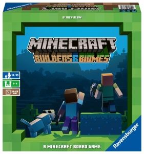 Ravensburger, Minecraft Builders & Biomes - Gra planszowa (268672)