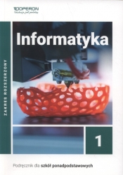 Informatyka 1. Podręcznik. Zakres rozszerzony. Liceum i technikum (Uszkodzona okładka) - Sławomir Sidor, Wojciech Hermanowski