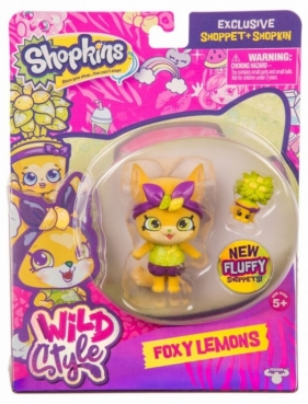 Figurki Shopkins Sezon 9 Wild Shoppets - Foxy Lemon (SHP56696G)