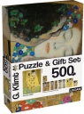 LISCIANI PUZZLE ADULTS I ZESTAW PODARUNKOWY KLIMT 500 ELEMENTÓW