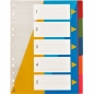 Przekładki Tetis numeryczne A4, 1-5 (BP630-5)