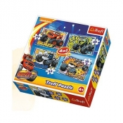Puzzle 4w1: Blaze i jego przyjaciele (34267)