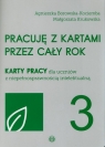 Pracuję z kartami przez cały rok cz.3Karty pracy dla uczniów z Agnieszka Borowska-Kociemba, Małgorzata Krukowska