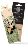 Zakładka drewniana Panda i książka