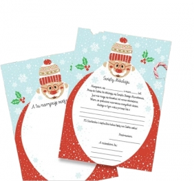 List do Mikołaja - Mikołaj z brodą