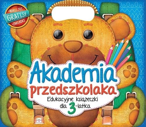 Akademia przedszkolaka Edukacyjne książeczki dla 3-latka