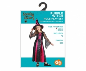 Strój dla dzieci Purpurowa Czarownica rozm.110/120