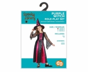 Strój dla dzieci Purpurowa Czarownica rozm.110/120