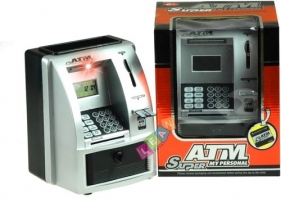 Bankomat skarbonka - <br />