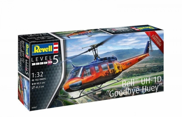 Model plastikowy samolot Bell UH-1D Goodbye Huey 1/32 (03867)