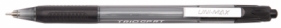 Długopis trio rt gp steel czarny 0440-0013-01