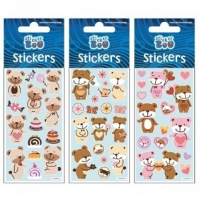 Naklejki Sticker BOO silver - Misie #3 (382539)