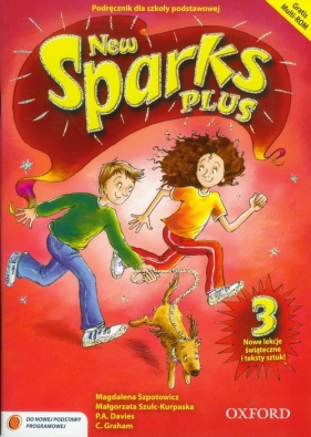 New Sparks Plus 3 Podręcznik - Szpotowicz Magdalena, Szulc-Kurpaska Małgorzata