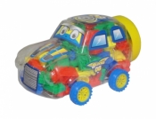 Auto z klockami