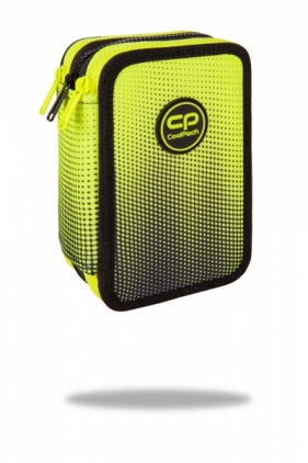 Coolpack, Piórnik potrójny z wyposażeniem Jumper 3 - Gradient Lemon (E67510)