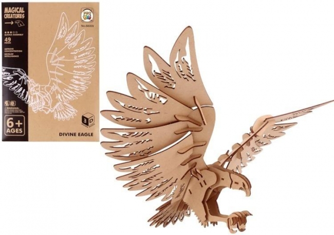 <img src='https://webimage.pl/pics/674/1/d5903943011674.jpg' style='height:440px' /> Puzzle drewniane 3D mityczne legendarny kondor