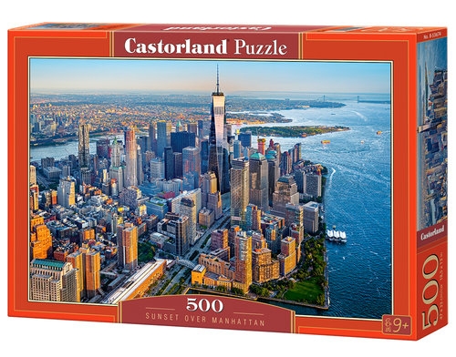 Puzzle 500 el. B-53674 Sunset over Manhattan