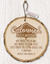 Ekoart "Człowiek jest wielki..."