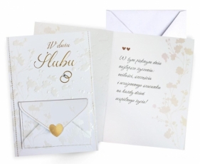 Karnet Ślub koperta