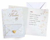 Karnet Ślub koperta