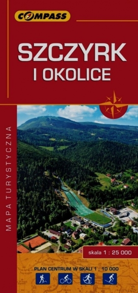 Szczyrk i okolice mapa turystyczna 1:25 000