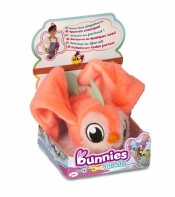 Bunnies Friends: Pluszowy ptaszek z magnesem - ciemnoróżowy (BUN 096943/097674)