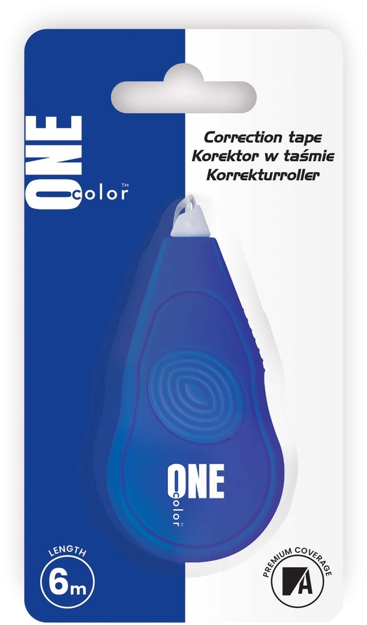 <img src='https://webimage.pl/pics/674/8/d5902277388674.png' style='height:440px' /> Korektor w taśmie One Color, 6m