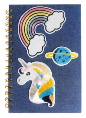 Notes na spirali A5 Jeans Unicorn (453590)