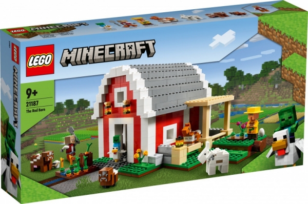 Klocki Minecraft 21187 Czerwona stodoła (21187)