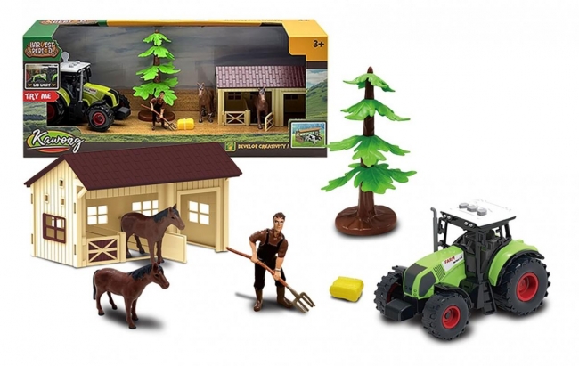 Zestaw farma z traktorem 7el