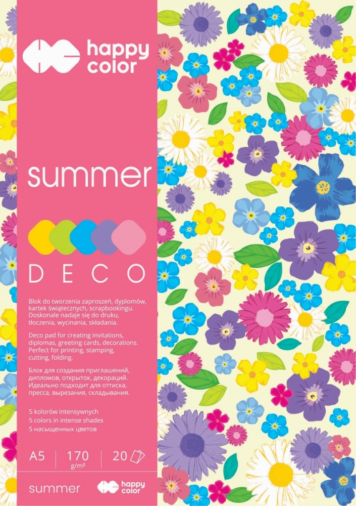 Blok - Deco Summer A5/20K