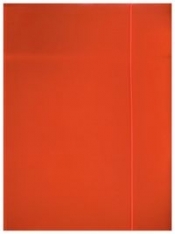 Teczka z gumką A4 Pantone Orange 5 sztuk