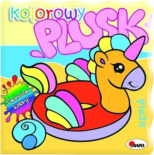 Kolorowy plusk Plaża