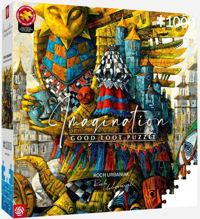 <img src='https://webimage.pl/pics/675/1/d5908305251675.jpg' style='height:440px' /> Puzzle 1000 Gezeleth The Sun Jester