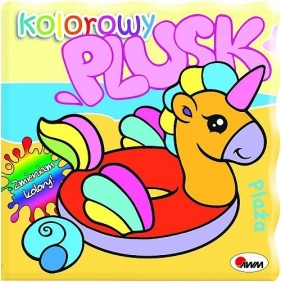 Kolorowy plusk Plaża - Mirosława Kwiecińska