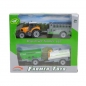 Traktor Adar metalowy z zestawem przyczep (511675)