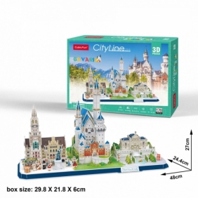 Puzzle 3D: Cityline - Bawaria (306-20267)
