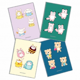 Zeszyt PP - Kawaii - A4/32K kratka, 1 szt.