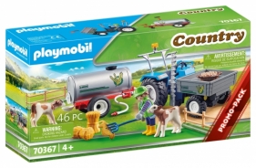 Playmobil Country: Traktor ze zbiornikiem na wodę (70367)