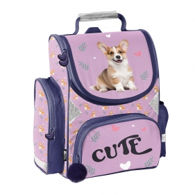 Tornister szkolny - Cute Corgi