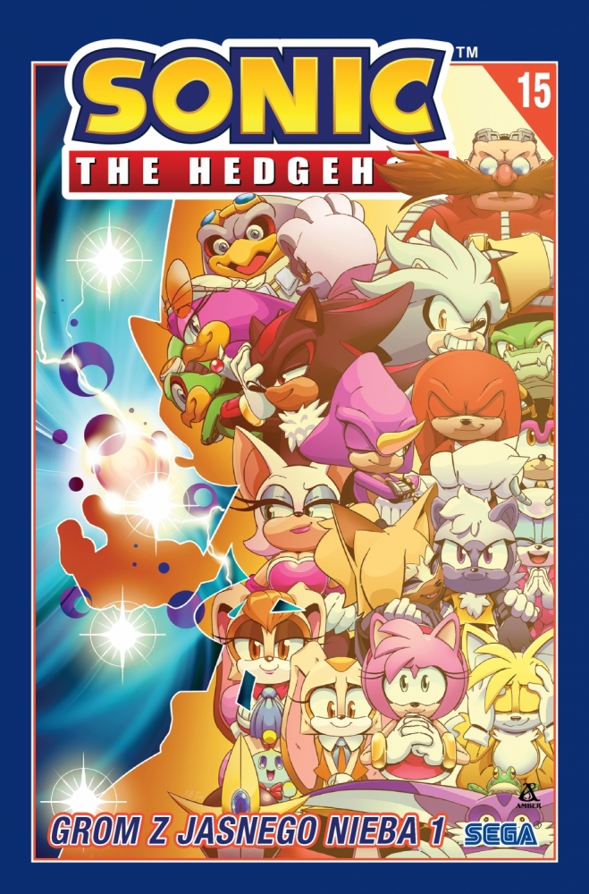 <img src='https://webimage.pl/pics/675/4/d9788324184675.jpg' style='height:440px' /> Sonic the Hedgehog 15. Grom z jasnego nieba 1