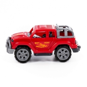 Samochód Polesie jeep czerwony (84675)