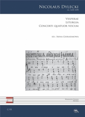 Vesperae. Liturgia. Concerti quatuor vocum - Nicolaus Dylecki