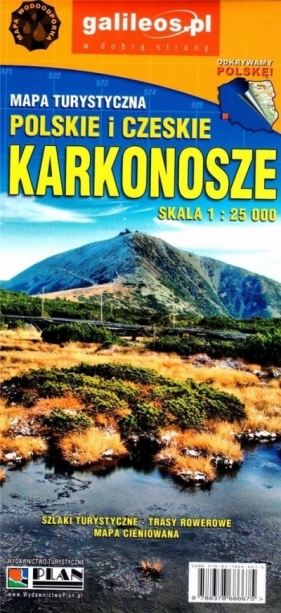 Mapa - Polskie i czeskie Karkonosze 1:25 000 - Opracowanie zbiorowe