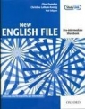 New English File Pre-Intermediate Workbook with key + CD Szkoły Oxenden Clive, Seligson Paul, Latham-Koenig Christina