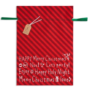 Torebka prezentowa 40 x 56 cm, merry christmas 3