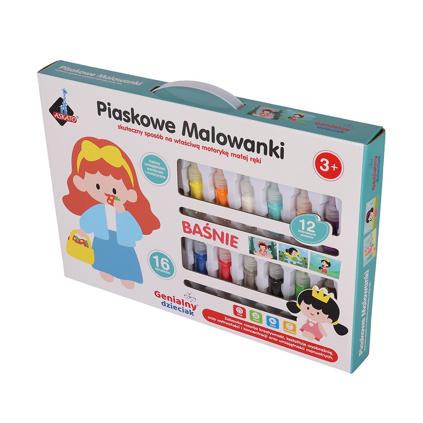 Genialny Dzieciak, Piaskowa wyklejanka – Księżniczka