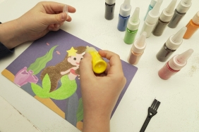 Genialny Dzieciak, Piaskowa wyklejanka – Księżniczka (127675)