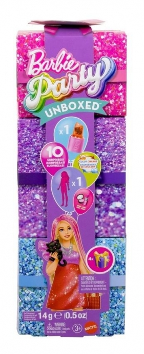 Barbie Party Unboxed Glam Party Stylowe