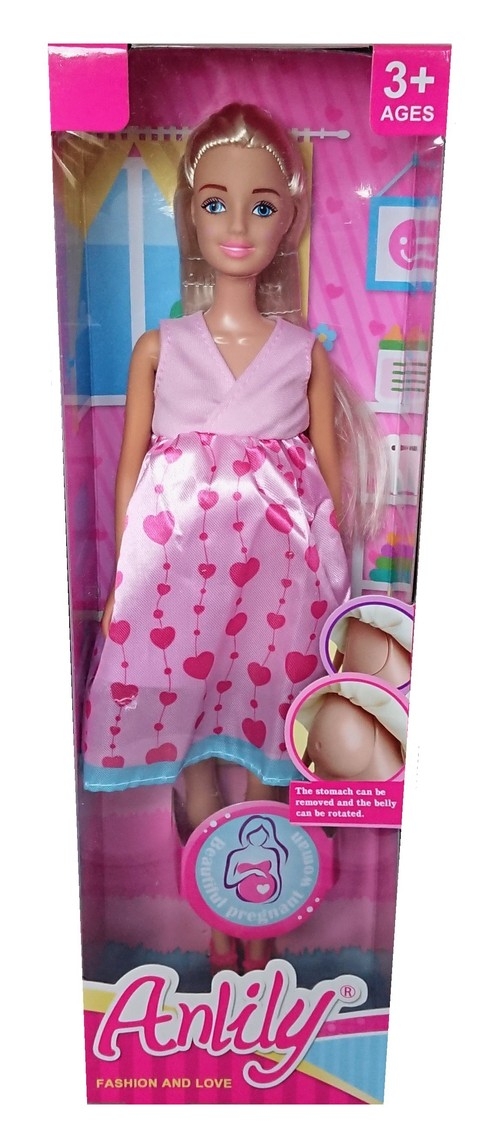 Lalka Amlily 30 cm w ciąży